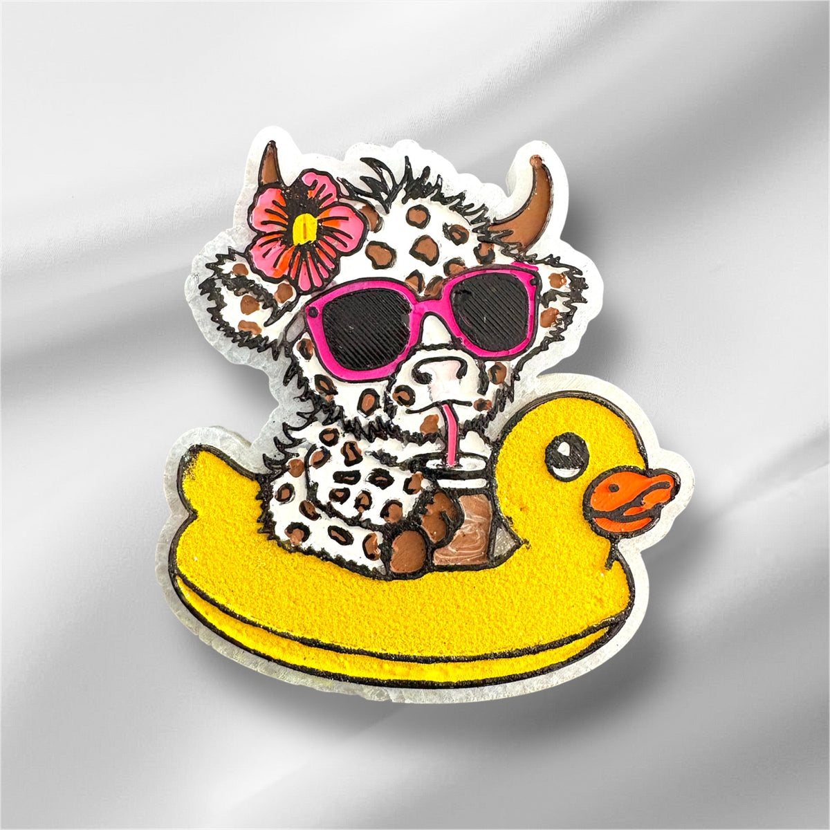 Highland Ducky Car Freshie